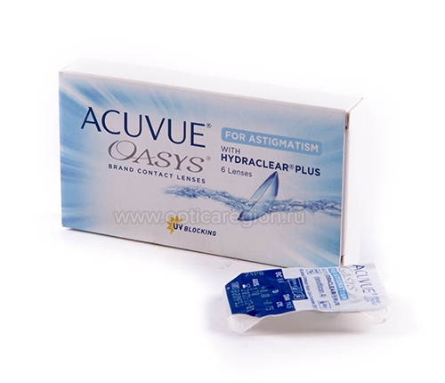 :Acuvue Oasys for Astigmatism 6 .<span style='color:#999;'>  </span>
