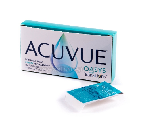 :Acuvue Oasys with Transitions 6 .<span style='color:#999;'>  </span>