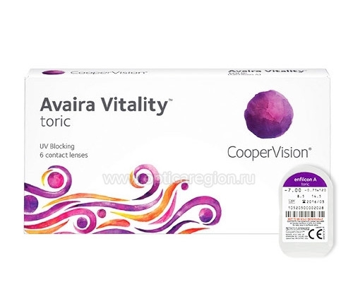 :Avaira Vitality toric 6 .<span style='color:#999;'>  </span>