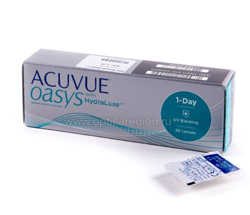 Фото:1 Day Acuvue Oasys with HydraLuxe 30 шт.<span style='color:#999;'> в Заинске</span>