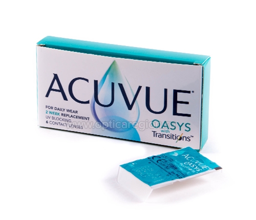 :Acuvue Oasys with Transitions 6 .<span style='color:#999;'>   </span>